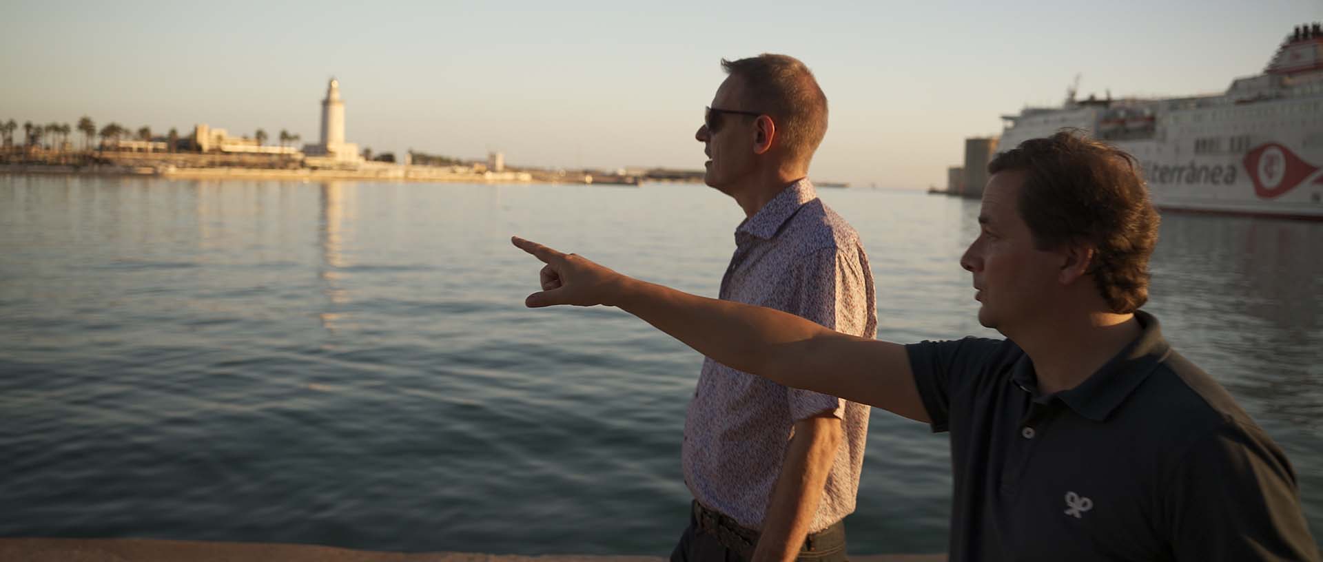 Villa Málaga production still